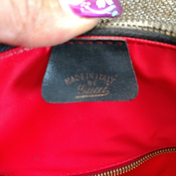 Rare Vintage Gucci Train Case Handbag Travel - Picture 4 of 8